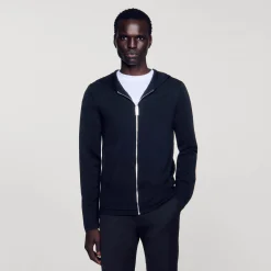 Gilet Zippé Avec Capuche