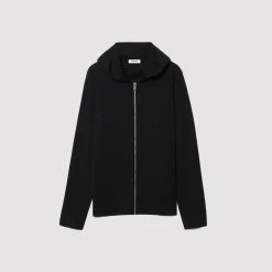 Gilet Zippé Avec Capuche