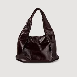 Grand Sac En Cuir Brillant