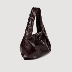 Grand Sac En Cuir Brillant