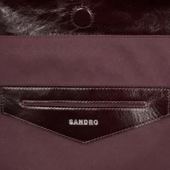 Grand Sac En Cuir Brillant