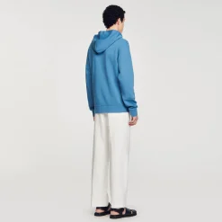 Hoodie Fleur En Coton