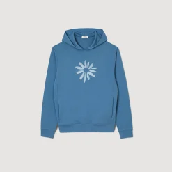 Hoodie Fleur En Coton