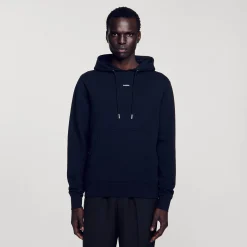 Hoodie Homme Brodé En Coton Biologique