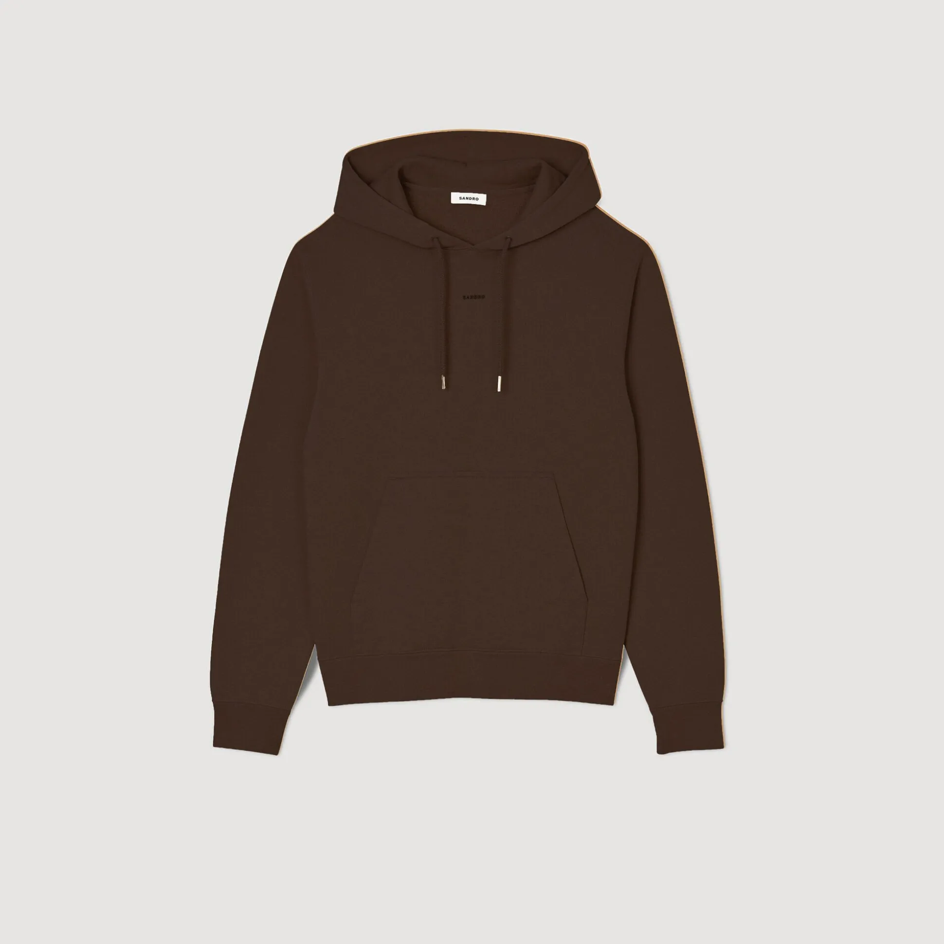 Hoodie Homme Brodé En Coton Biologique