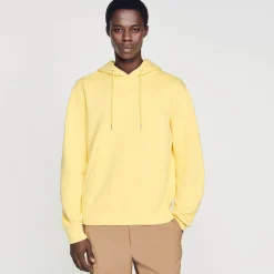 Hoodie Homme Brodé En Coton Biologique