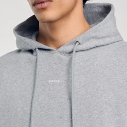 Hoodie Homme Brodé En Coton Biologique