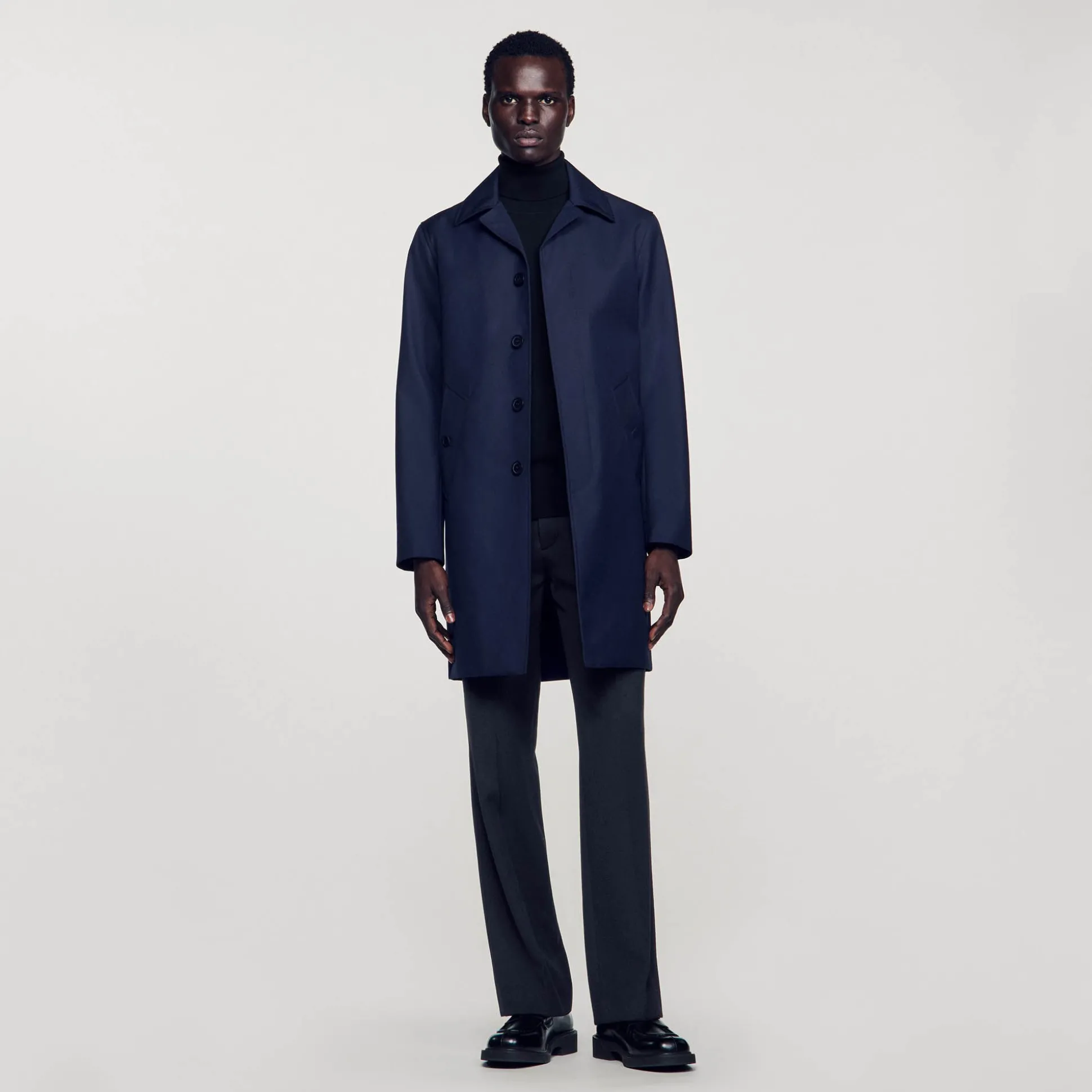 Imperméable Mac En Tissu Technique