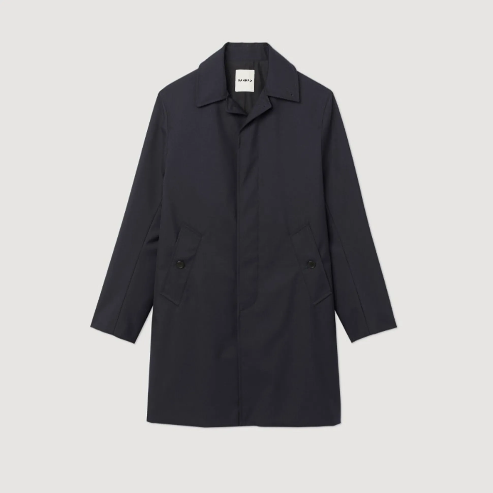 Imperméable Mac En Tissu Technique