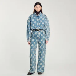 Jean à Jacquard étoiles