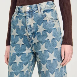 Jean à Jacquard étoiles
