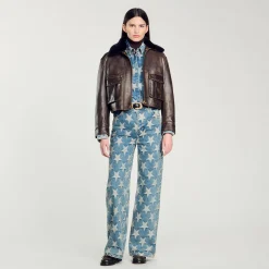 Jean à Jacquard étoiles
