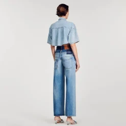 Jean à Triple Ceinture