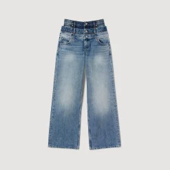 Jean à Triple Ceinture