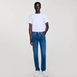 Jean Slim Avec Délavage Waterless