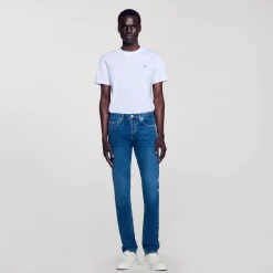 Jean Slim Avec Délavage Waterless