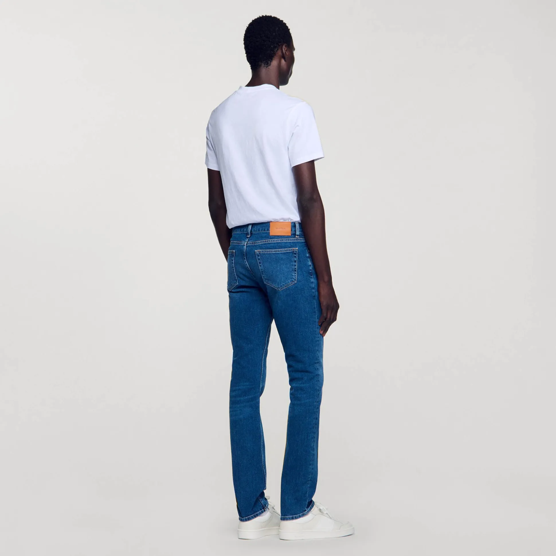 Jean Slim Avec Délavage Waterless