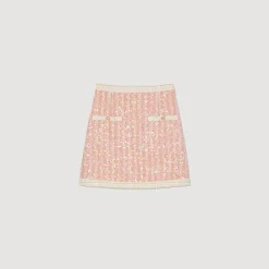 Jupe Courte En Tweed