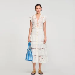 Jupe Longue En Broderie Anglaise