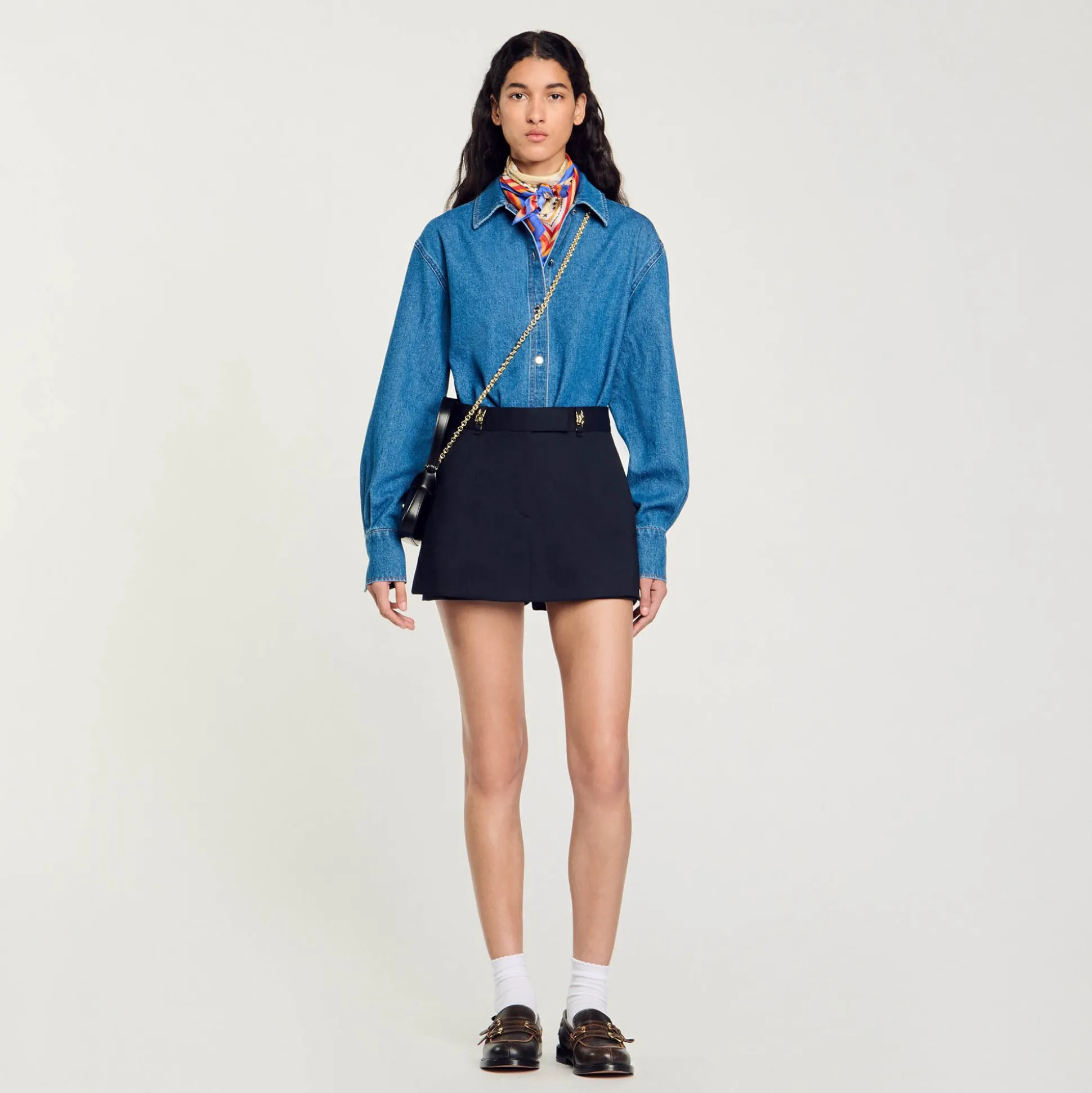 Jupe Short à Passants Fantaisie