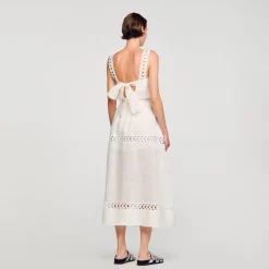Jupe Short Longue En Lin Mélangé
