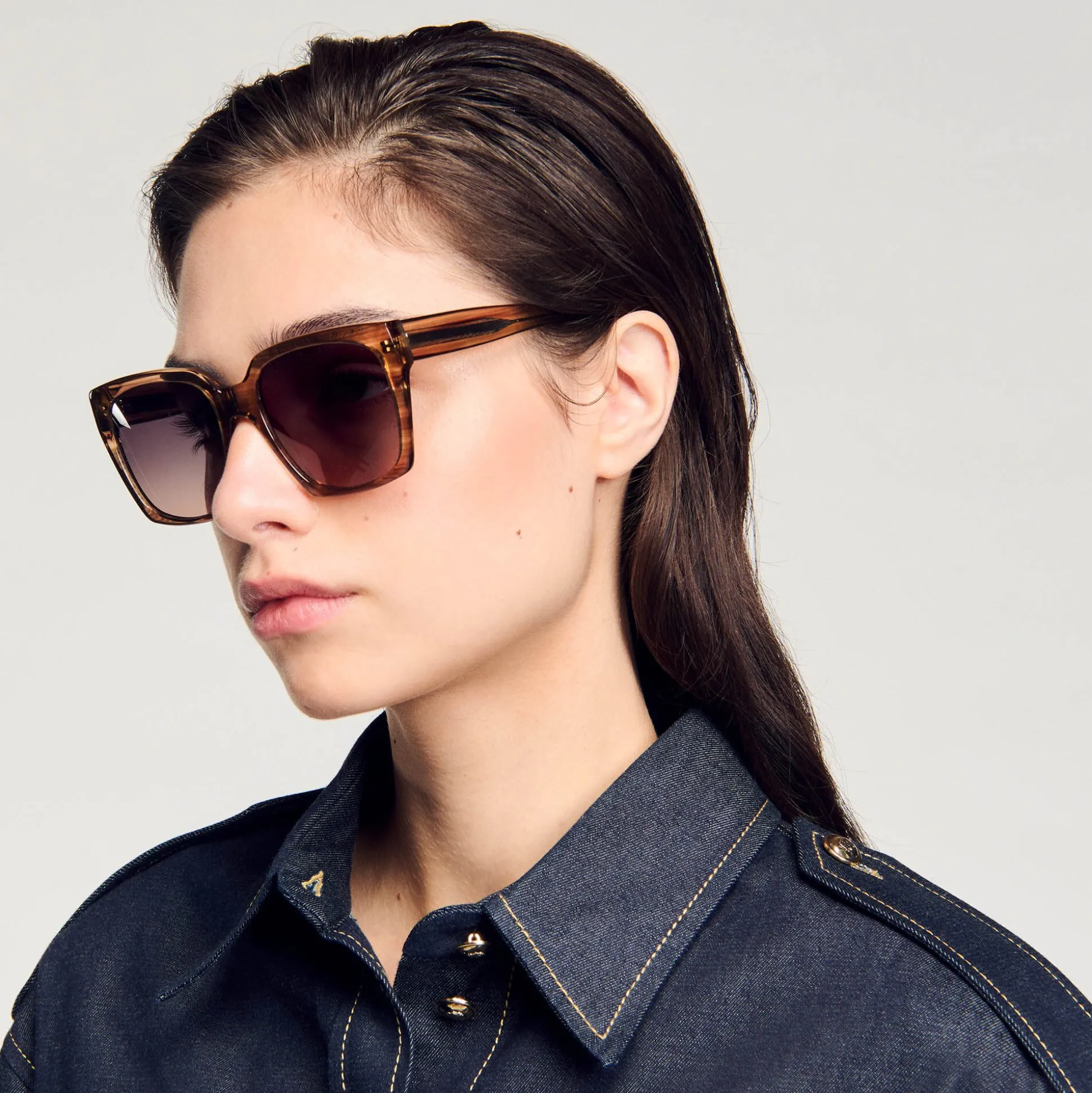 Lunettes De Soleil Larges