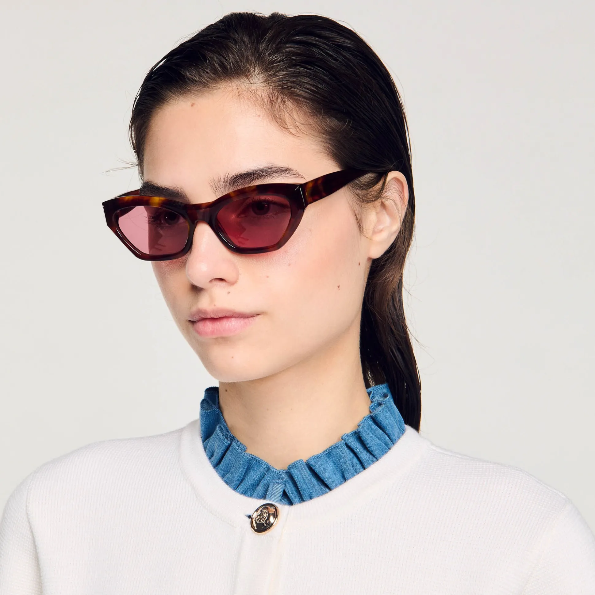 Lunettes De Soleil Ovales