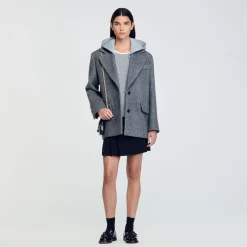 Manteau à Capuche Amovible