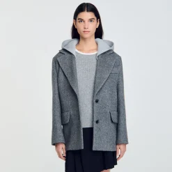 Manteau à Capuche Amovible