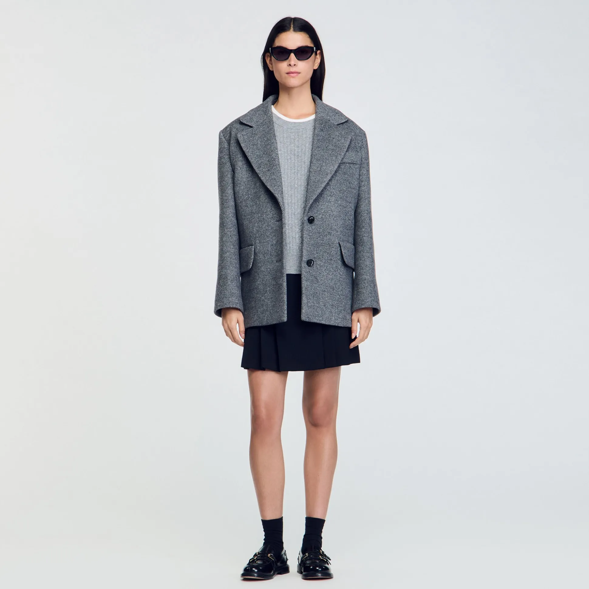 Manteau à Capuche Amovible