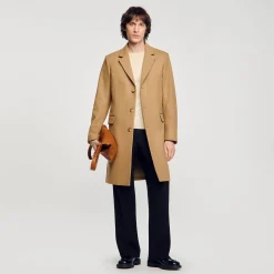 Manteau En Drap De Laine