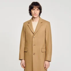 Manteau En Drap De Laine