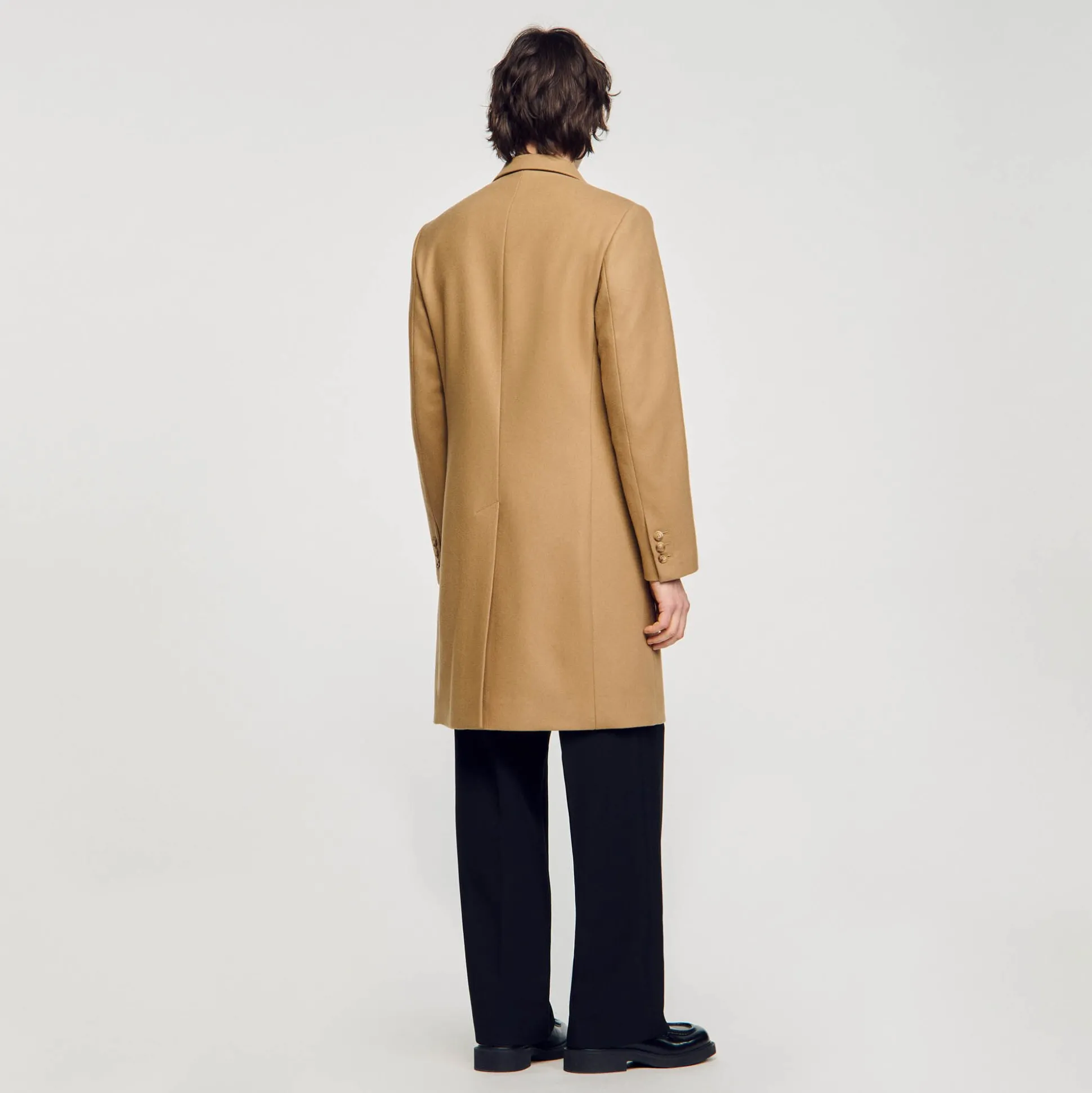 Manteau En Drap De Laine