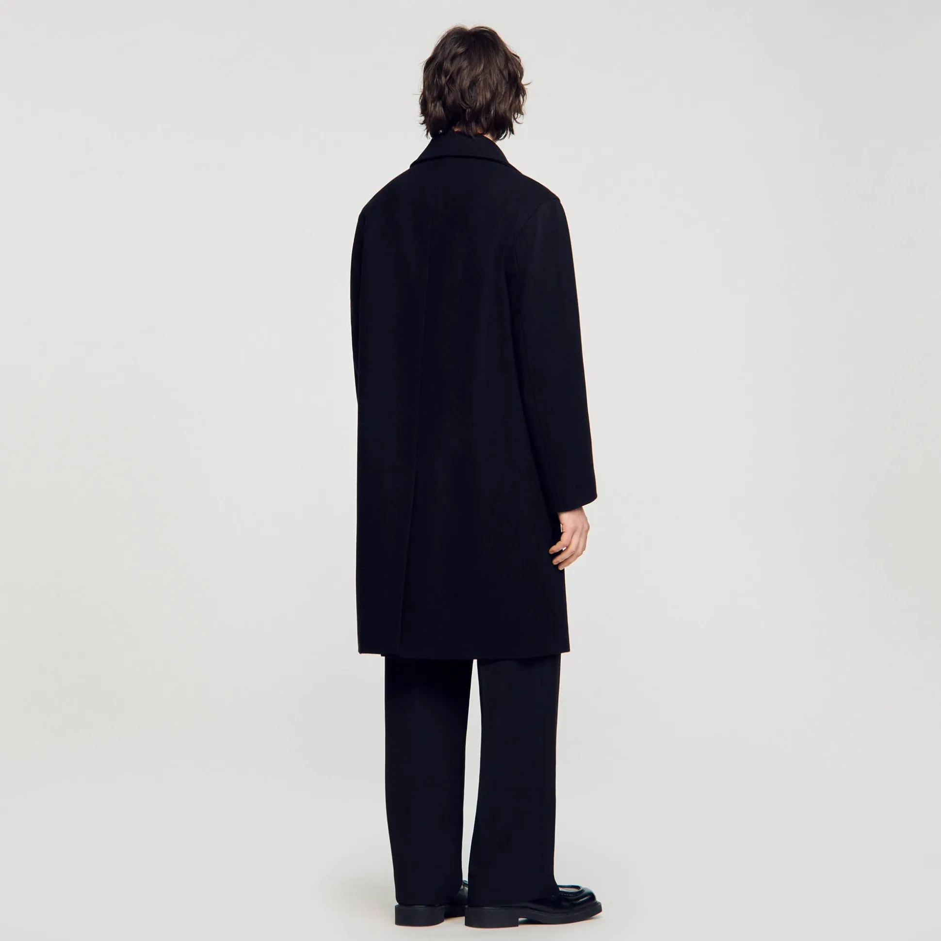 Manteau En Drap De Laine