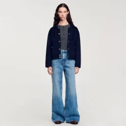 Manteau En Laine Double Face
