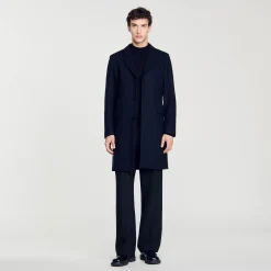 Manteau En Laine Et Cachemire