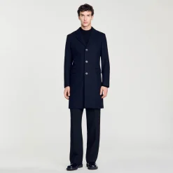 Manteau En Laine Et Cachemire