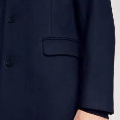 Manteau En Laine Et Cachemire