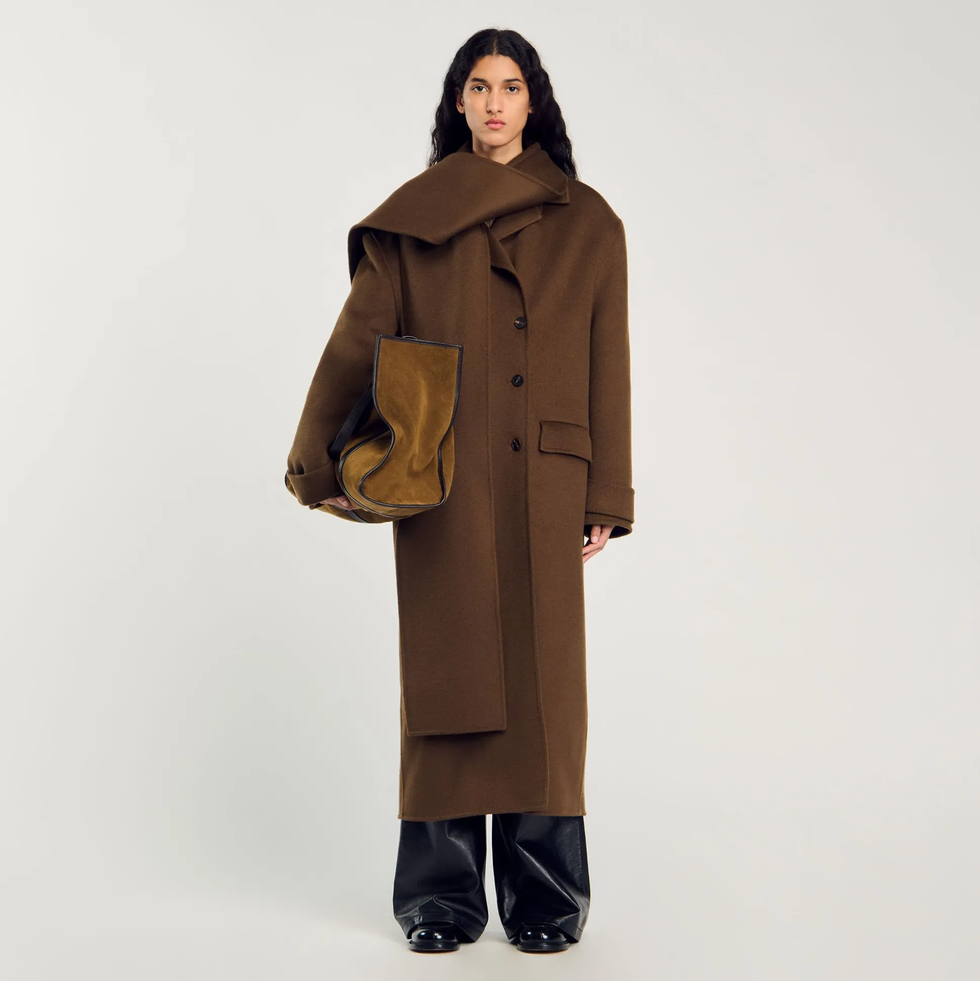 Manteau Oversize En Laine