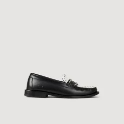 Mocassins Bicolores à Clous