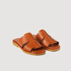 Mules En Cuir Végétal