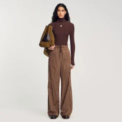 Pantalon à Rayures