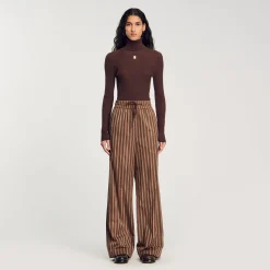 Pantalon à Rayures
