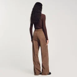 Pantalon à Rayures
