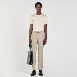 Pantalon à Taille élastiquée