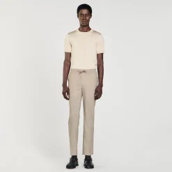 Pantalon à Taille élastiquée
