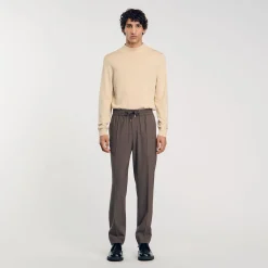 Pantalon à Taille élastiquée