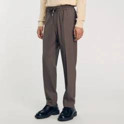 Pantalon à Taille élastiquée