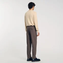 Pantalon à Taille élastiquée