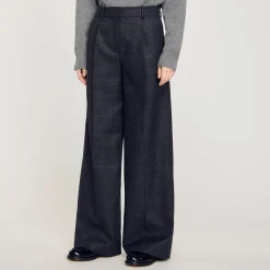 Pantalon De Costume à Carreaux